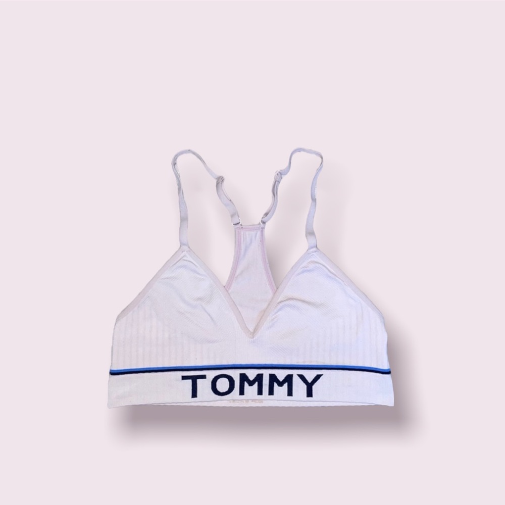 TOMMY HILFIGER | Triangular Strappy Sports Bra | Size: S/M